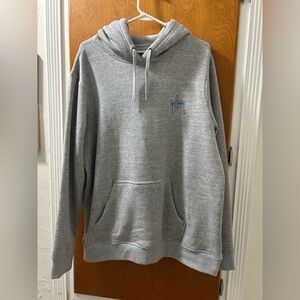Guy Harvey Sea Turtle Gray Hoodie Sweatshirt
